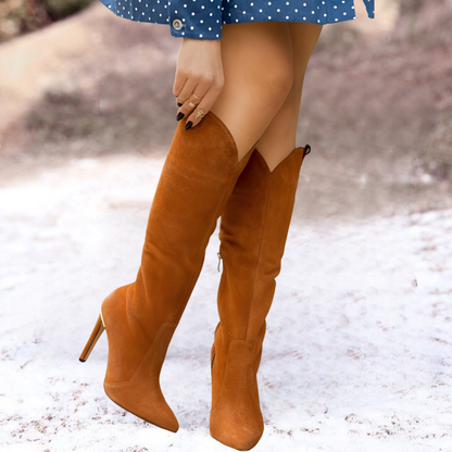 Mylène – Schicke Lederstiefel