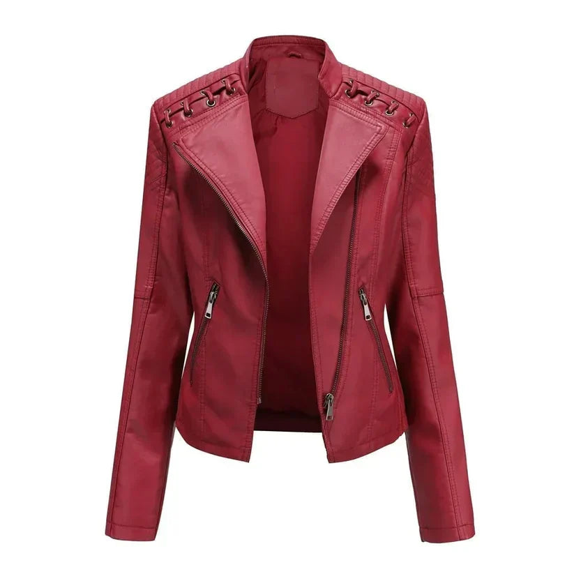 Sofie – Alltagstaugliche Lederjacke mit Stil