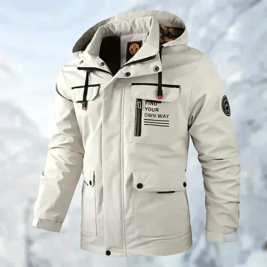 Luke – Wasserdichte Jacke aus Titan