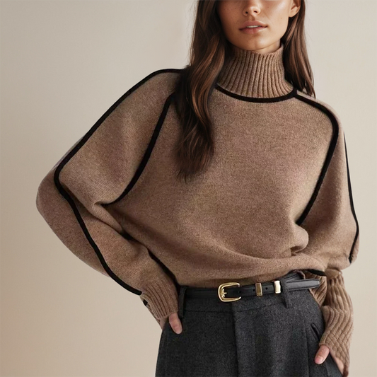 Aurora - Gemütlicher Damen Rollkragenpullover