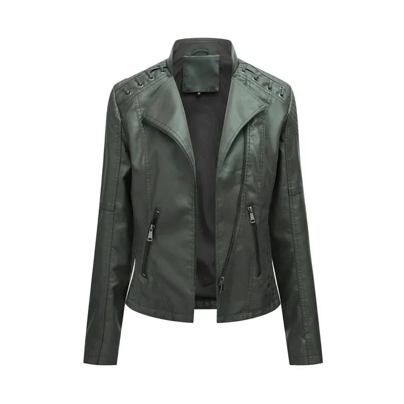 Sofie – Alltagstaugliche Lederjacke mit Stil