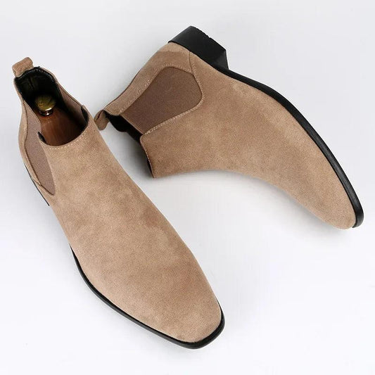 George – Herren Chelsea Stiefel im Wildleder-Stil