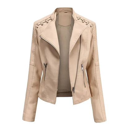 Sofie – Alltagstaugliche Lederjacke mit Stil
