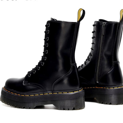 Edda – Winterstiefel mit Profilsohle & Reißverschluss