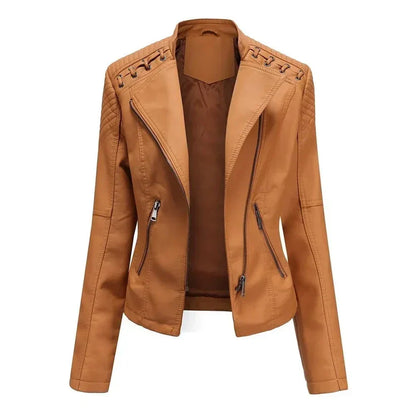 Sofie – Alltagstaugliche Lederjacke mit Stil