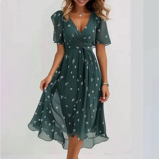 Robyn – Sexy Sommerkleid mit V-Ausschnitt