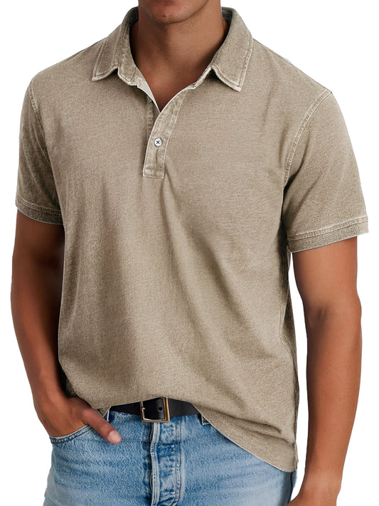 Darrell - Lässiges, modernes Herren-Poloshirt