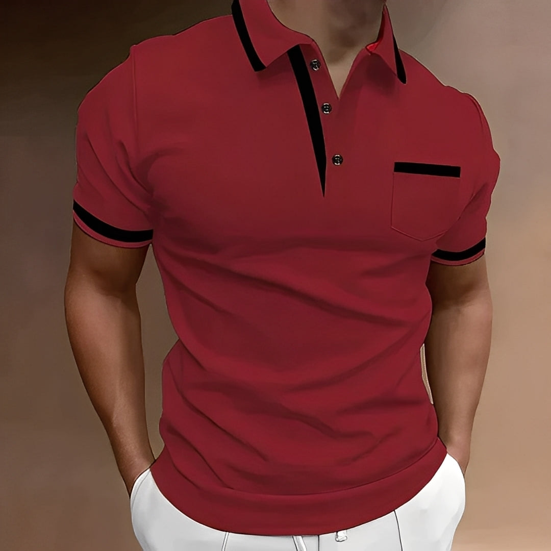Callahan - Stilvolles Polo-Shirt mit Tasche für Herren