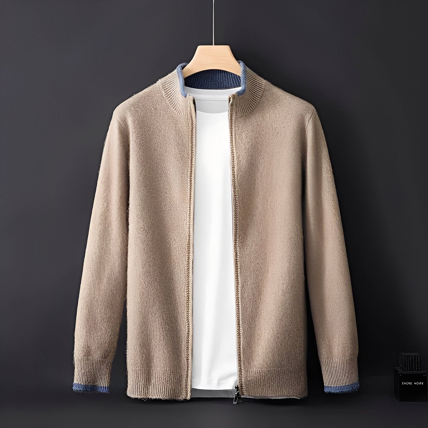 Brendon - Bequemer Herren-Cardigan mit Zipper