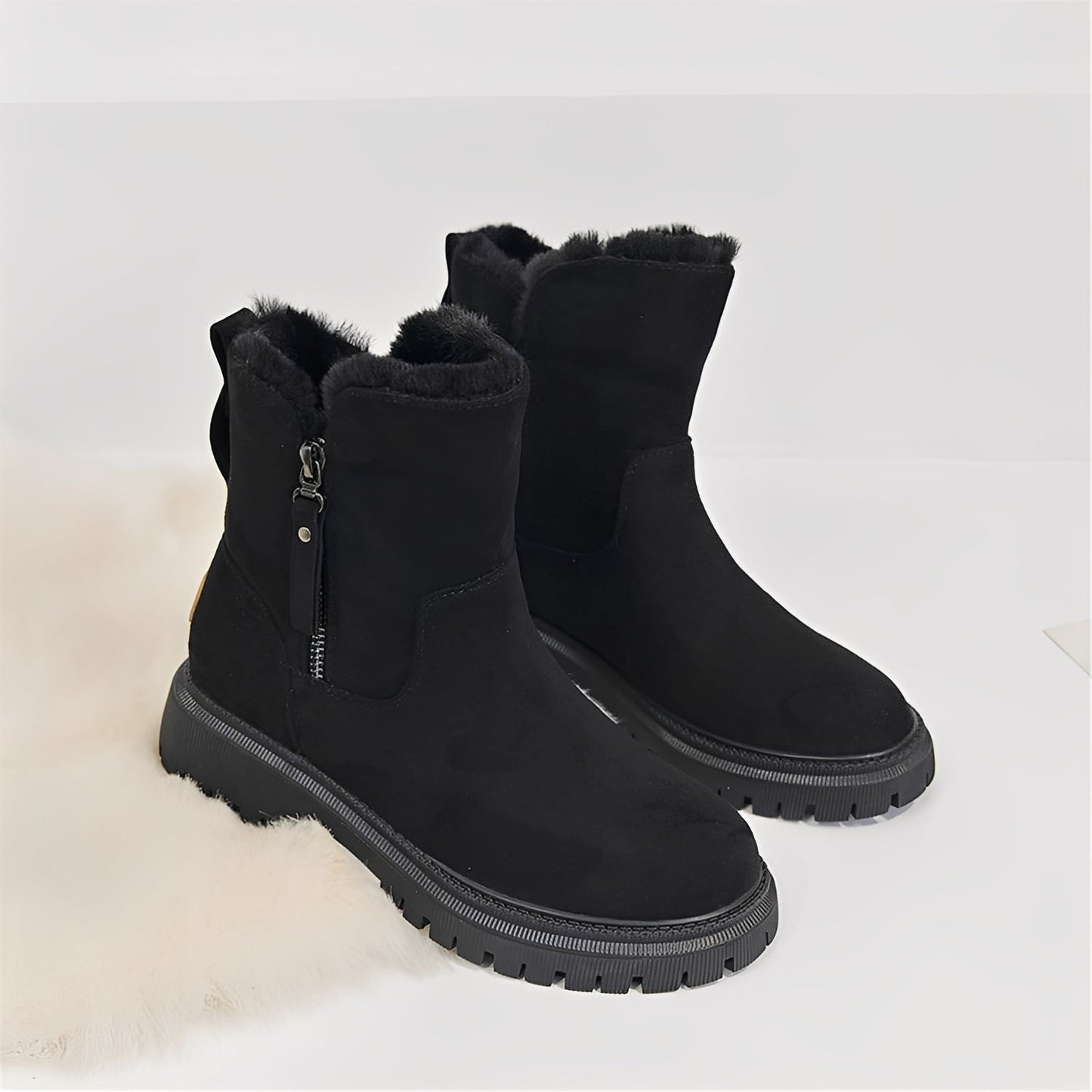Raschelle - Stylische, leichte Damenstiefel mit Fleecefutter