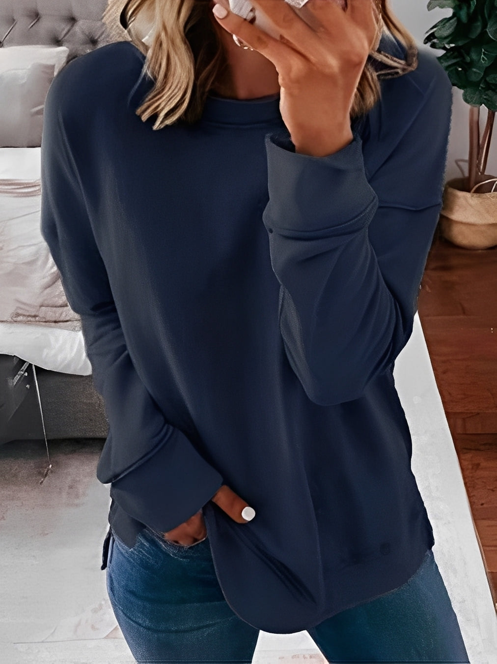 Charnette - Bequemer Retro-Pullover für Frauen
