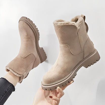 Raschelle - Stylische, leichte Damenstiefel mit Fleecefutter