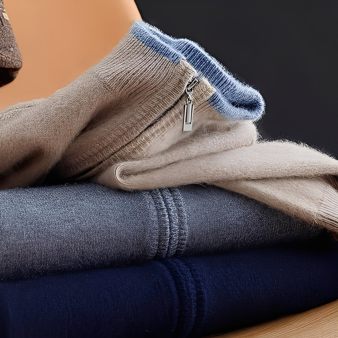 Brendon - Bequemer Herren-Cardigan mit Zipper