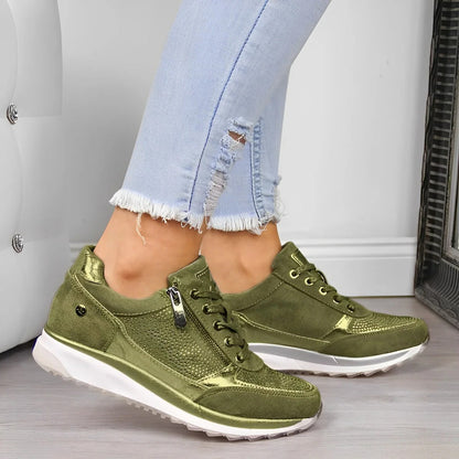 Kaycee - Modische Freizeitschuhe mit Reißverschluss für Frauen