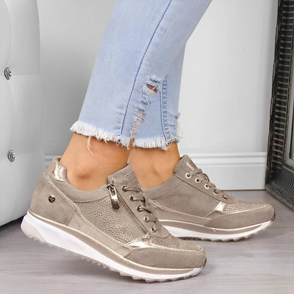 Kaycee - Modische Freizeitschuhe mit Reißverschluss für Frauen