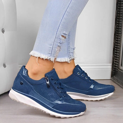 Kaycee - Modische Freizeitschuhe mit Reißverschluss für Frauen