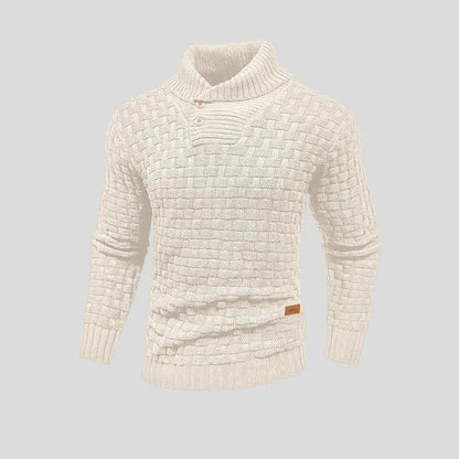 Eldon - Stilvoller Herrenpullover mit Knöpfen