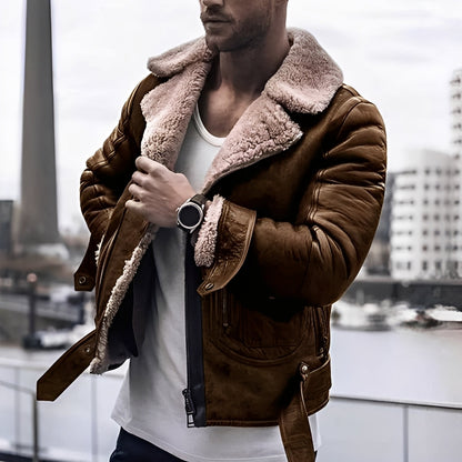 Nikolas - Elegant, warme Männerjacke