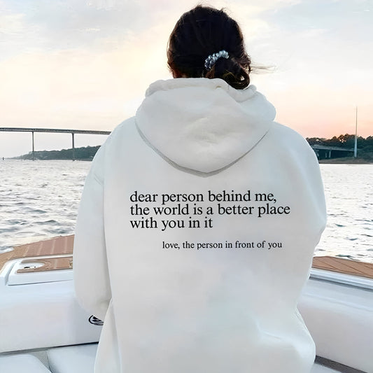 Cecilia - Bequemer Damen-Hoodie mit auffälligem Muster