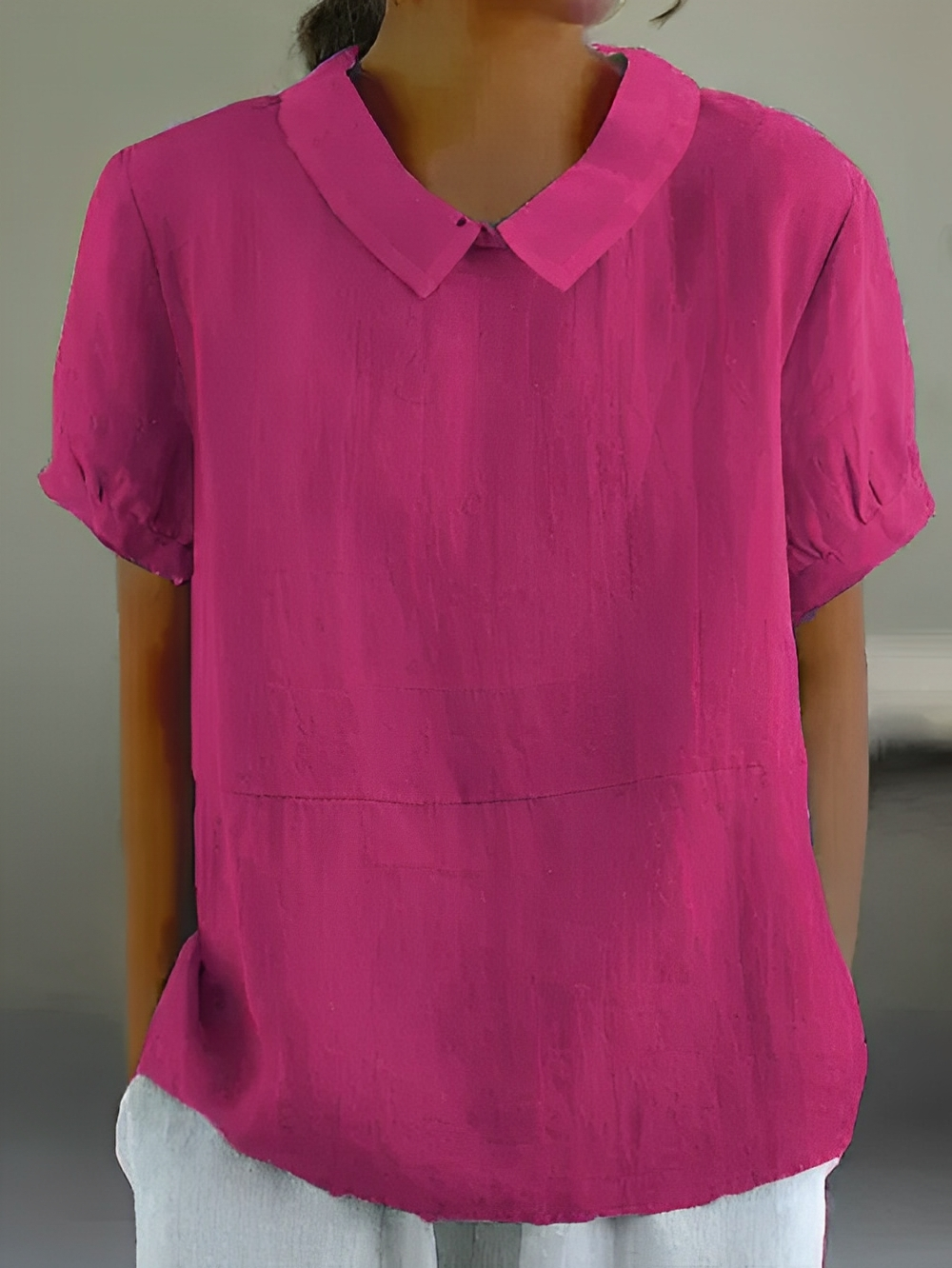 Alina – Luftige Bluse mit Kragen