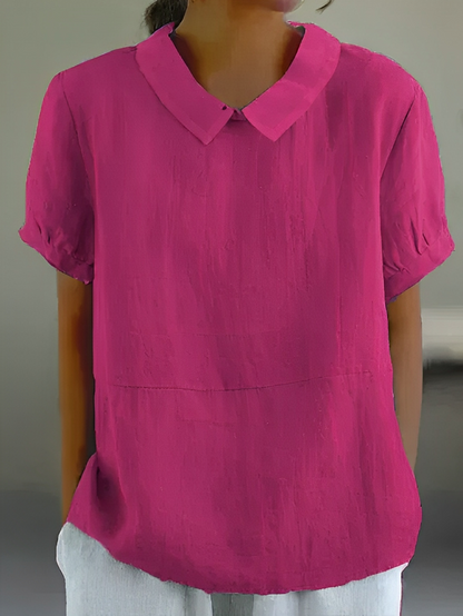 Alina – Luftige Bluse mit Kragen