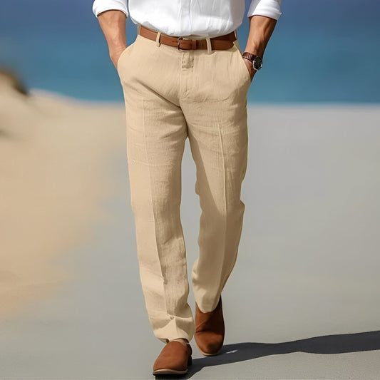 Trent - Bequeme und stilvolle Leinenhose für Herren