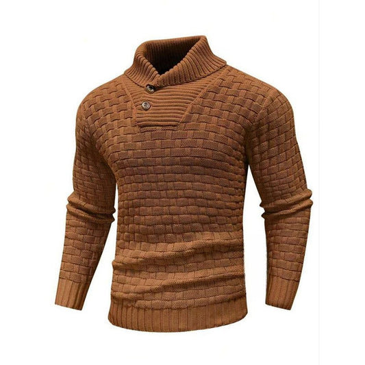 Eldon - Stilvoller Herrenpullover mit Knöpfen