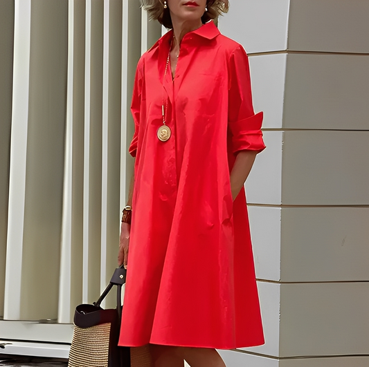 Maeva – Stilvolles Damenhemdkleid