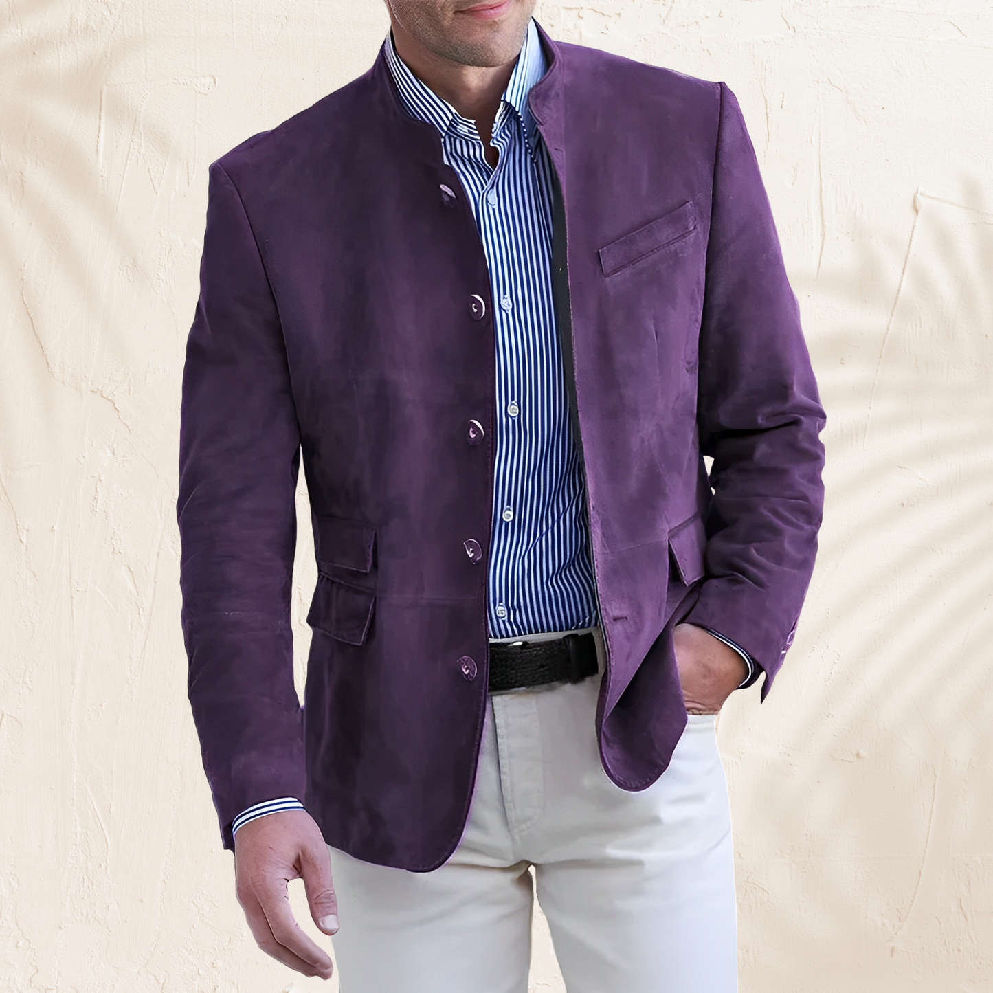 Philip – Herbstjacke mit Knopfleiste für Herren