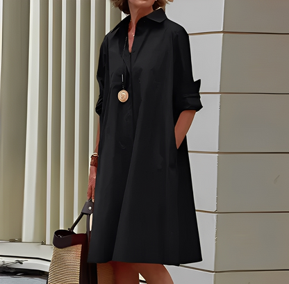 Maeva – Stilvolles Damenhemdkleid