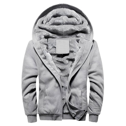 Orrell - Herrenfleecejacke mit Kapuze