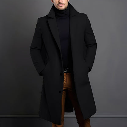 Tucker - Eleganter Woll-Trenchcoat für Herren