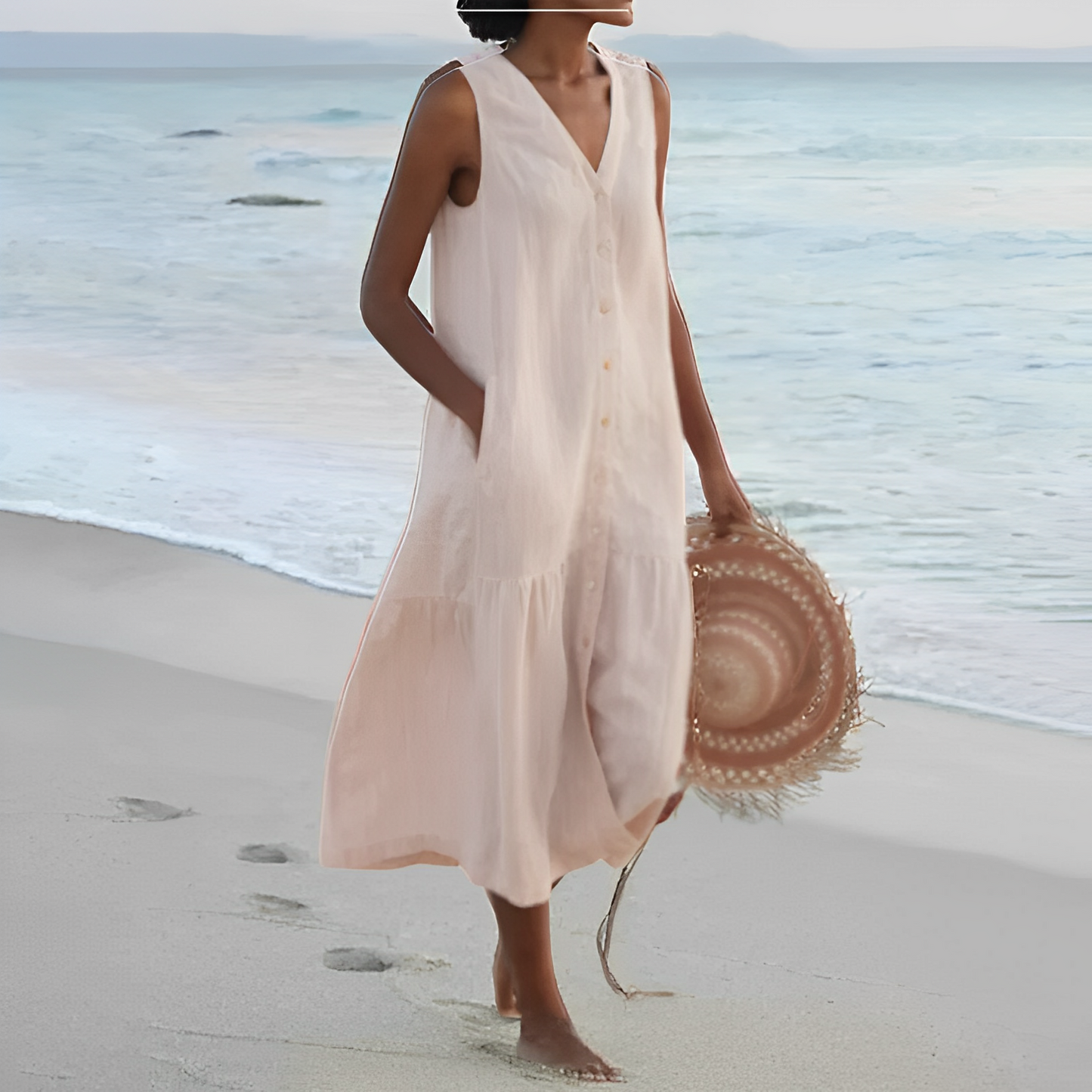 Jana – Sommerkleid mit Knopfleiste