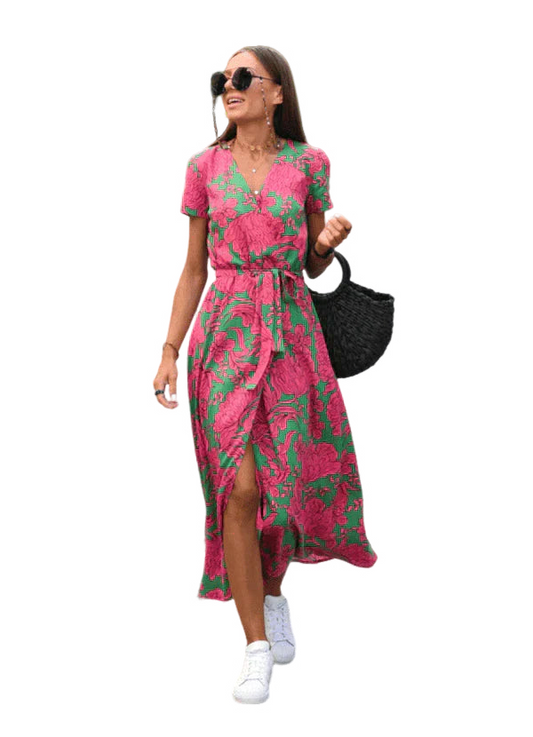 Earlene – Bequemes Kleid für den Sommer mit luftigem Schnitt
