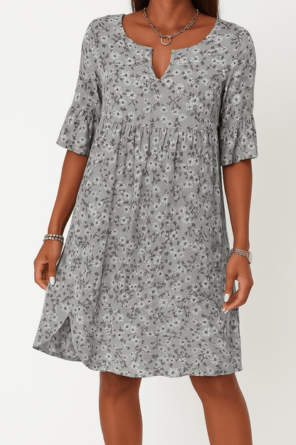 Annalena – Geblümtes Kleid im femininen Stil