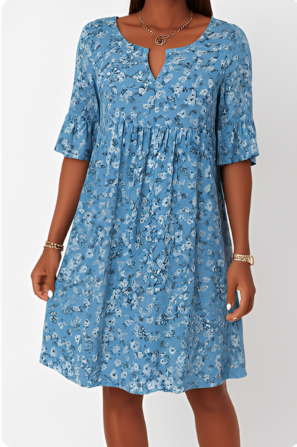 Annalena – Geblümtes Kleid im femininen Stil