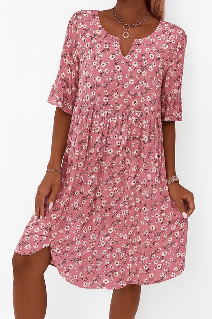 Annalena – Geblümtes Kleid im femininen Stil