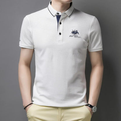 Taro – Bequemes Herren-Poloshirt mit Knöpfen