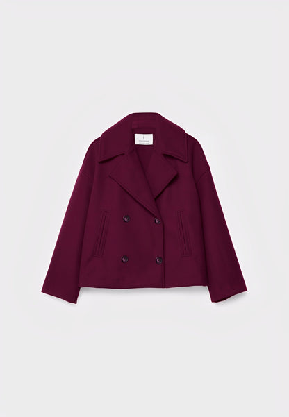 Claire – Kurze Schicke Zweireihige Jacke
