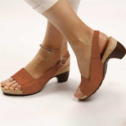 Karen – Orthopädische Absatzsandalen Damen