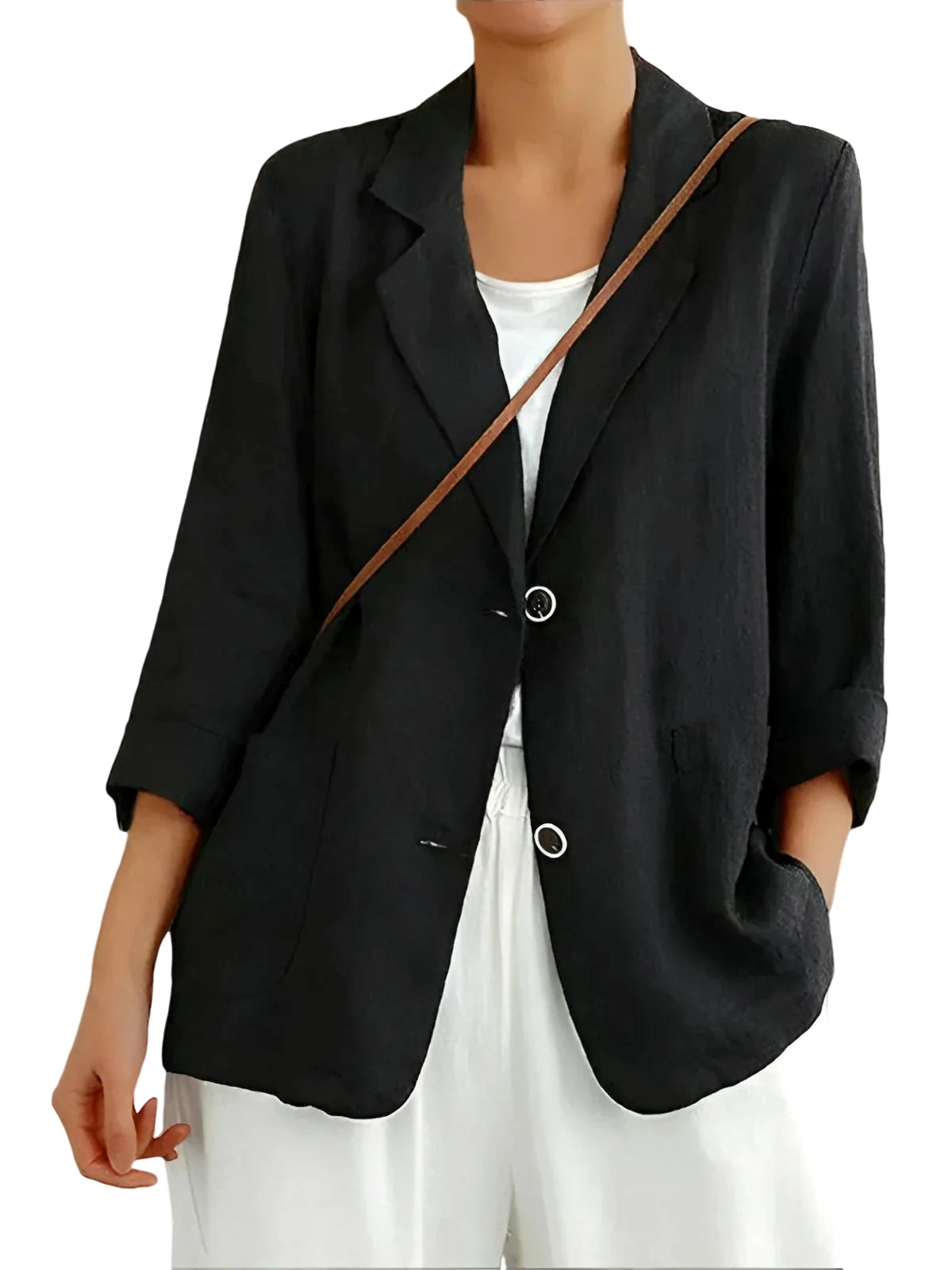 Tabea – Lässiger Leinenblazer